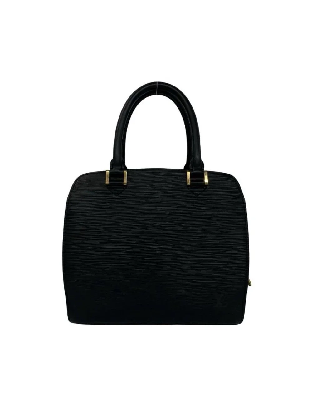 Louis Vuitton Vintage Pont Neuf Epi Leather Handle Mini Tote Bag Noir Black